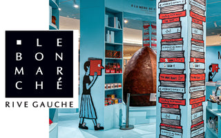 Back at le BonMarché with Sarah Andelman &  the Strand Book Store NYC